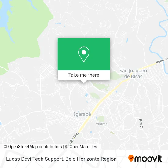 Lucas Davi Tech Support map