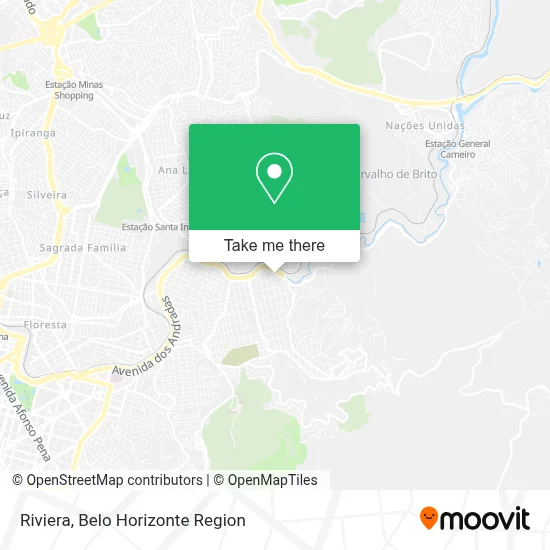 Riviera map