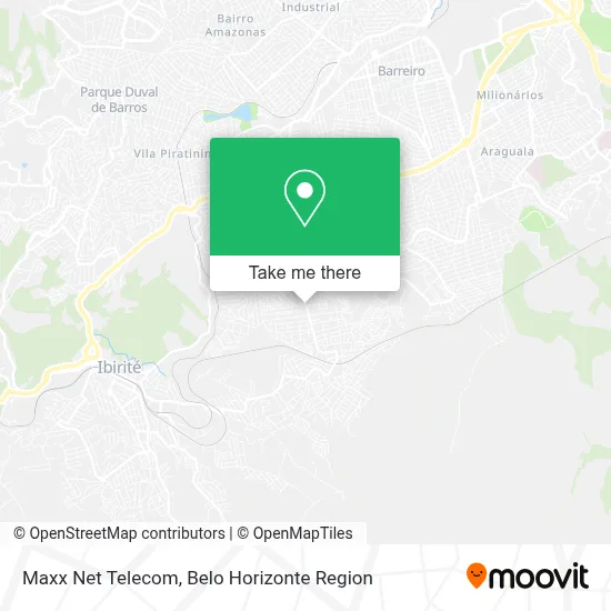 Maxx Net Telecom map