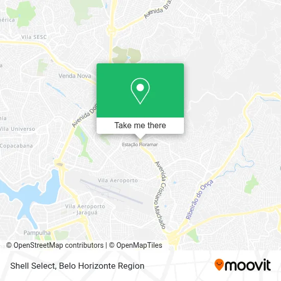 Shell Select map