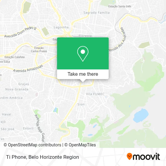 Ti Phone map