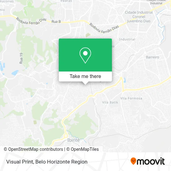 Visual Print map