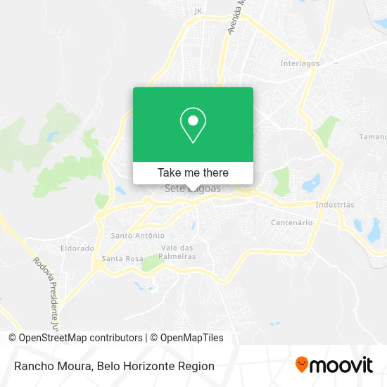Rancho Moura map