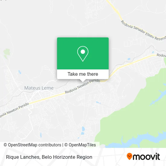 Rique Lanches map