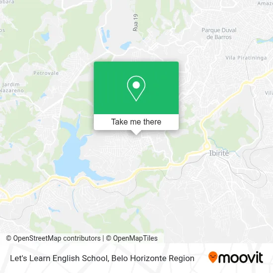 Let's Learn English School map