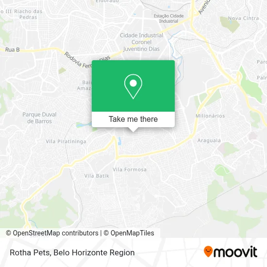 Rotha Pets map