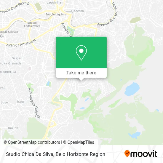 Studio Chica Da Silva map