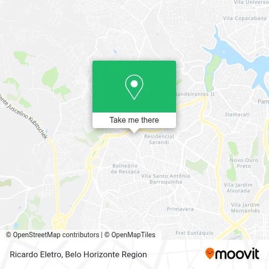 Ricardo Eletro map