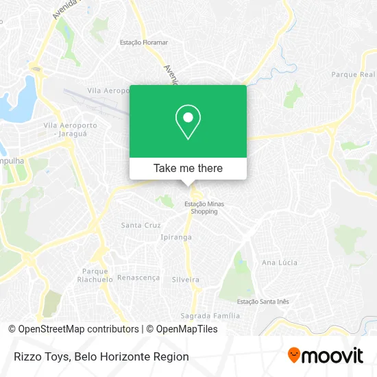 Rizzo Toys map