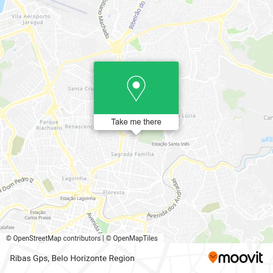 Ribas Gps map