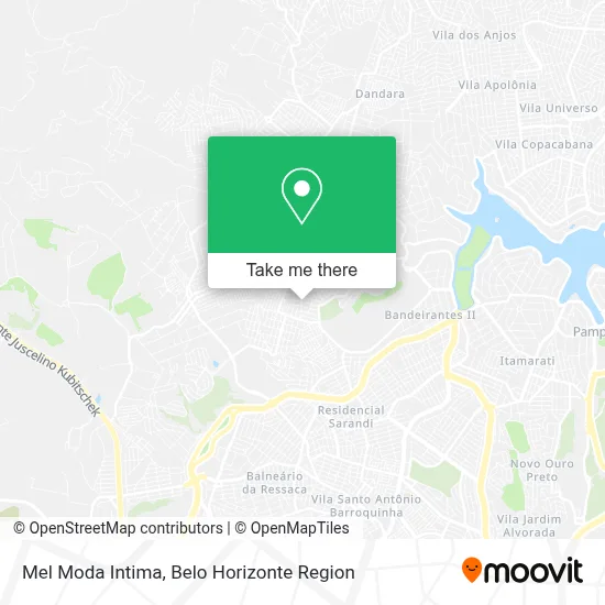 Mel Moda Intima map