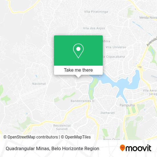 Quadrangular Minas map