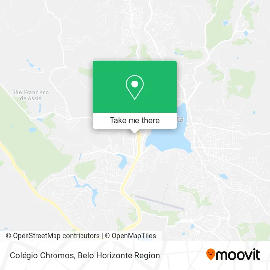 Colégio Chromos map