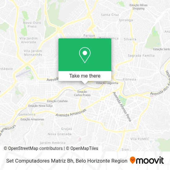 Set Computadores Matriz Bh map