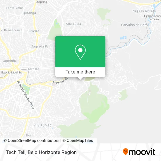 Tech Tell map