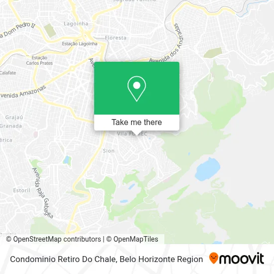 Condominio Retiro Do Chale map