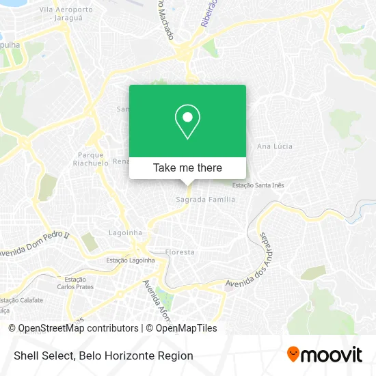Shell Select map
