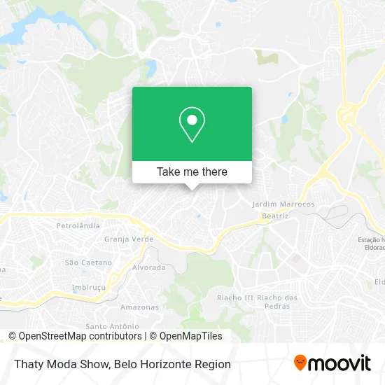 Thaty Moda Show map
