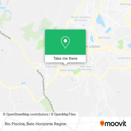 Rio Piscina map