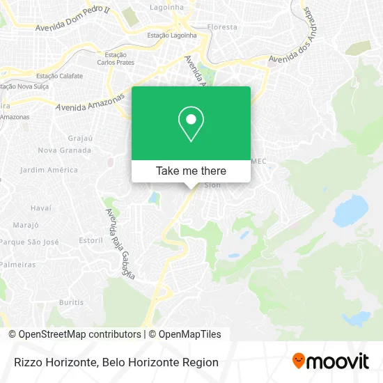 Rizzo Horizonte map