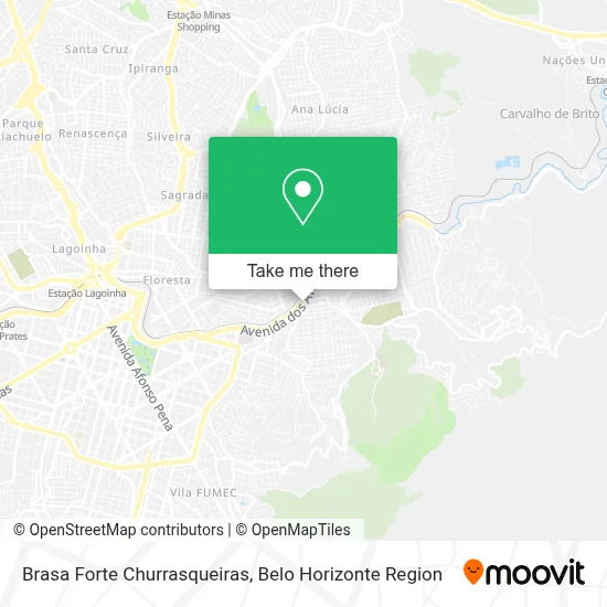 Brasa Forte Churrasqueiras map
