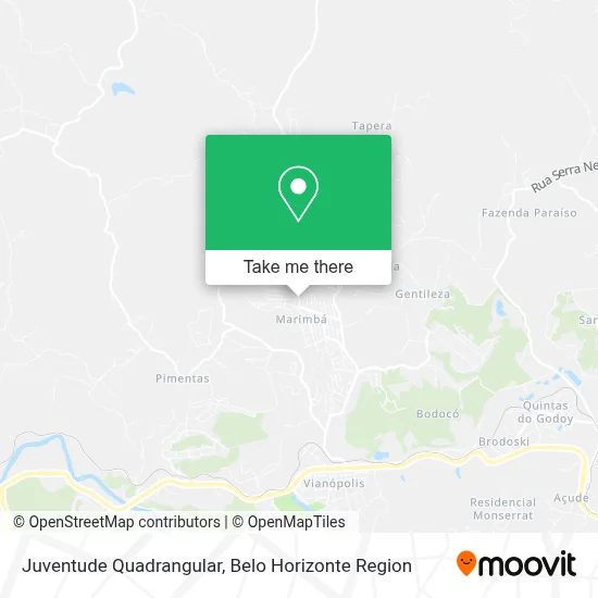 Juventude Quadrangular map