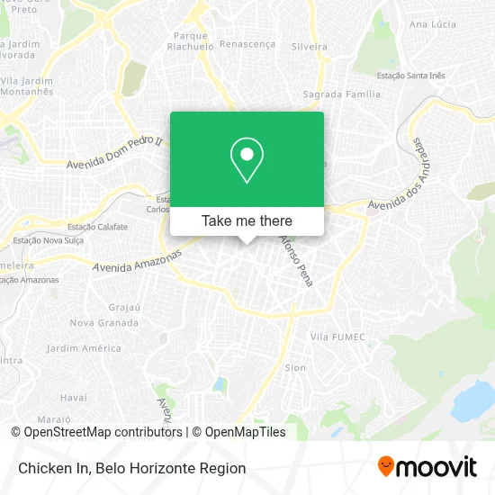 Chicken In map