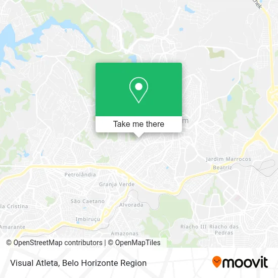 Visual Atleta map