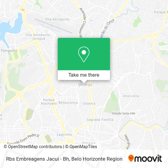 Rbs Embreagens Jacui - Bh map