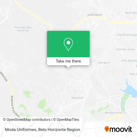Moda Uniformes map