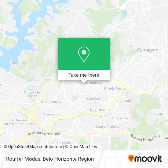 Rouffer Modas map