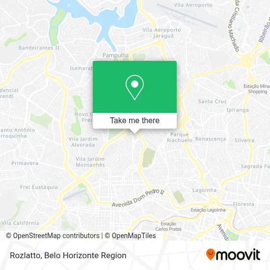 Rozlatto map