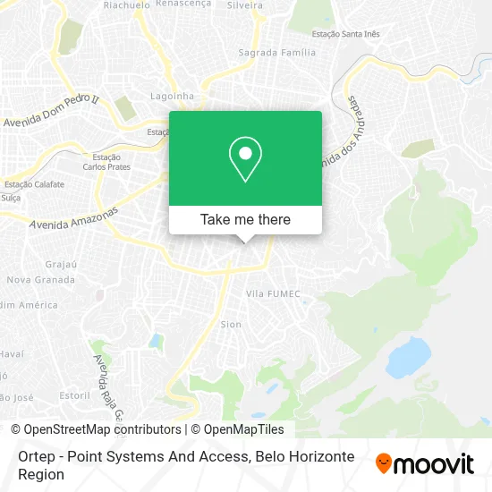 Ortep - Point Systems And Access map