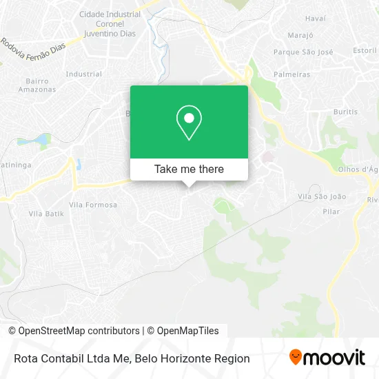 Rota Contabil Ltda Me map