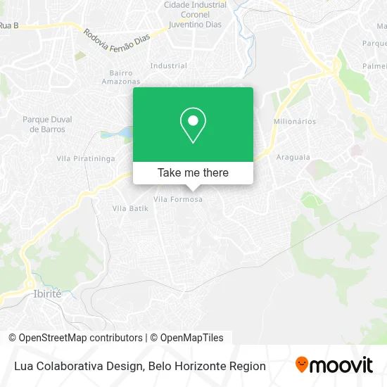 Lua Colaborativa Design map