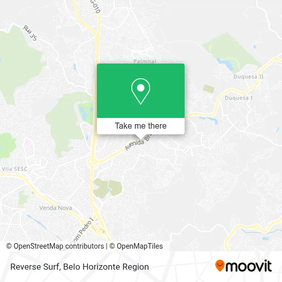 Reverse Surf map