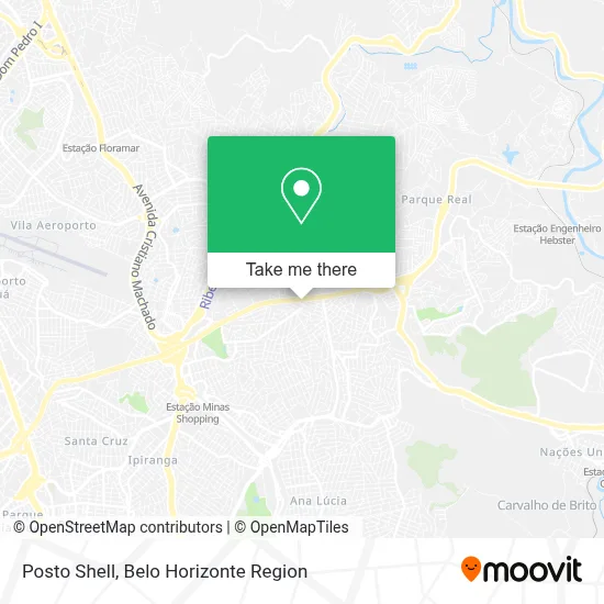 Posto Shell map