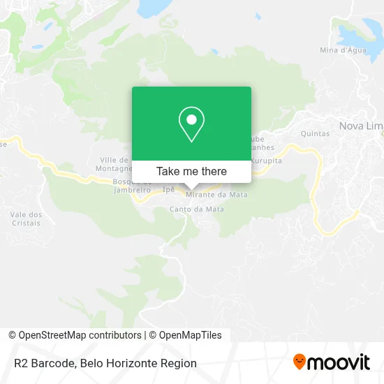 R2 Barcode map