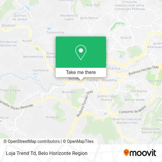 Loja Trend Td map