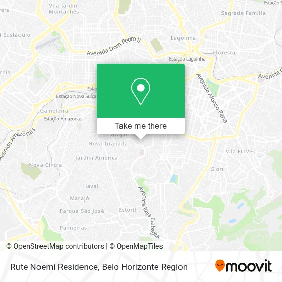 Rute Noemi Residence map