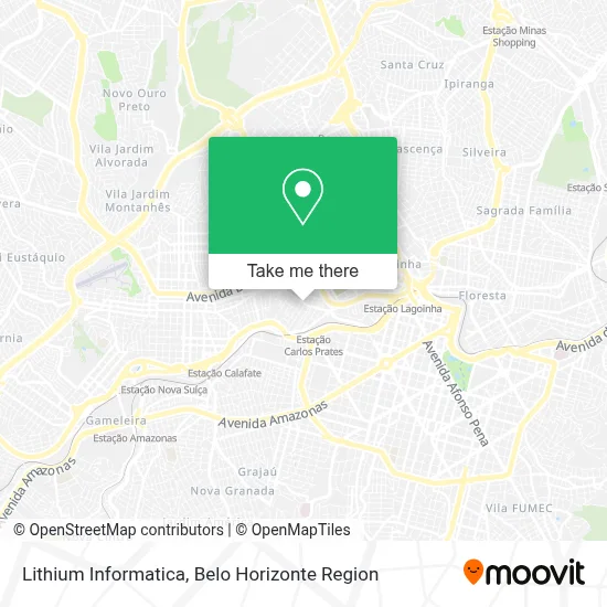 Lithium Informatica map
