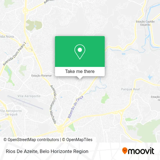 Rios De Azeite map
