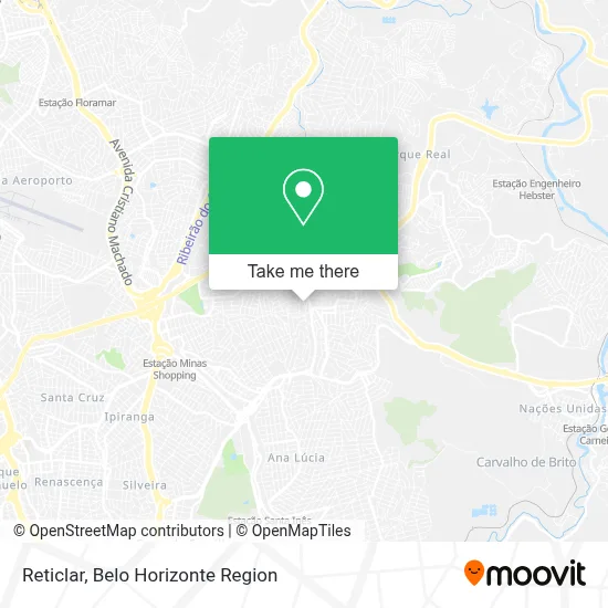 Reticlar map