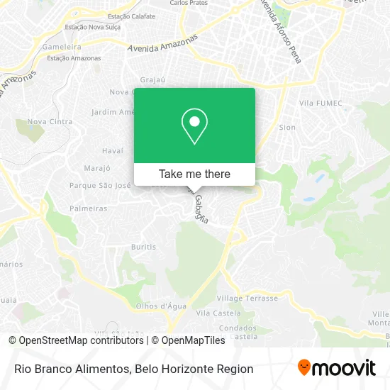 Rio Branco Alimentos map