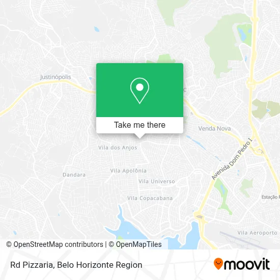 Rd Pizzaria map