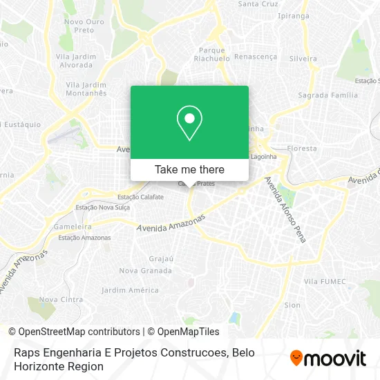 Raps Engenharia E Projetos Construcoes map