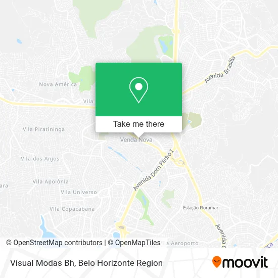 Visual Modas Bh map