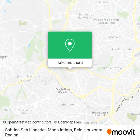 Sabrina Sah Lingeries Moda Intima map