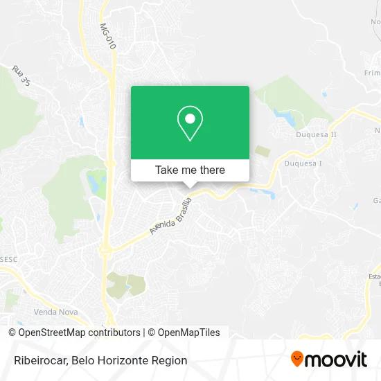 Ribeirocar map