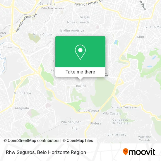 Rhw Seguros map